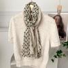 Cotton Wrinkle Linen Women Scarf Twisted Scarf Female Headscarf Korean Versatile Trend Pleated Shawl Scarf