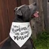 I miei Umani si Sposano Bandana per Cane Sciarpa per Animali Annuncio di Matrimonio Fidanzamento Decorazione per Bridal Shower Regalo per Servizio Fotografico