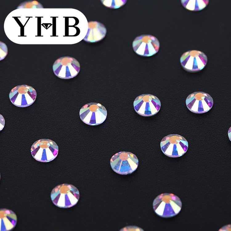 Complete Colors Crystal Ab Flat Back Hot Fix Rhinestone Hotfix Crystal Rhinestone 1440PCS&SS4(1.5MM) 1440PCS