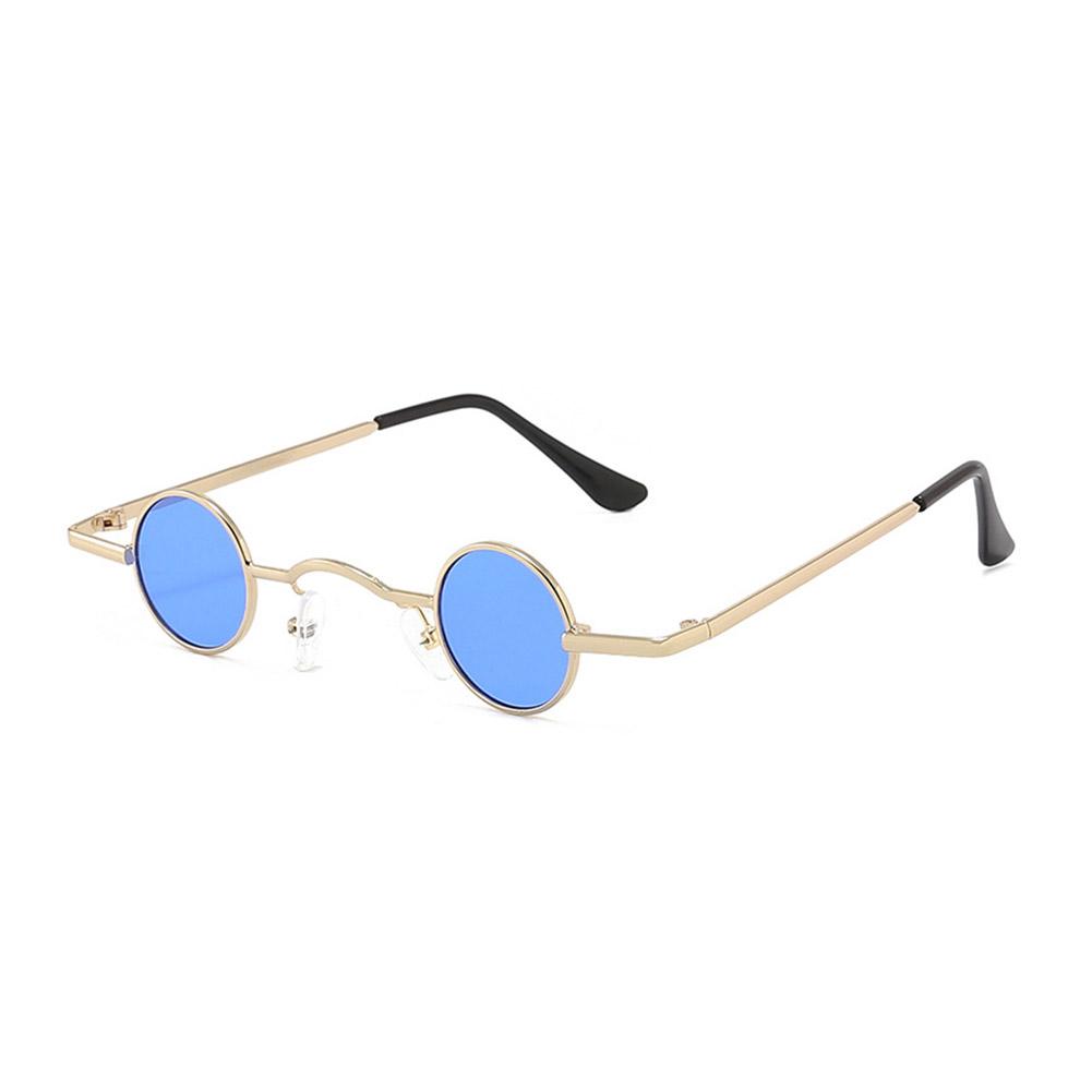

Retro Hippie Small Round Sunglasses For Men Women Vintage Metal Frame Mini Round Sun Glasses Hip-hop Eyewear UV400 For Outdoor