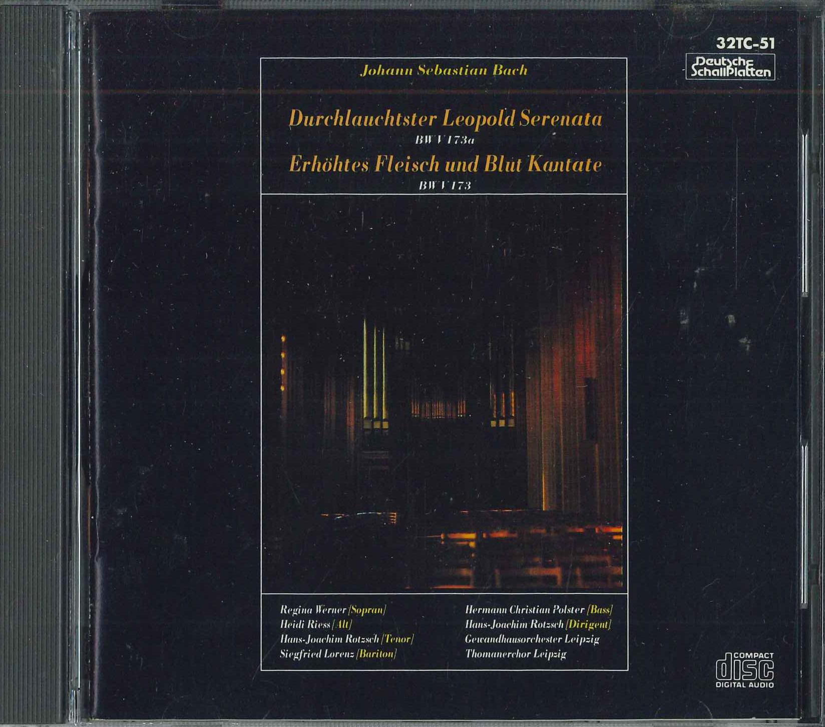 

CD VARIOUS - Bach:kantate Bwv173a/Bwv173 32TC51 TOKUMA Japan Classical Used