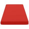 1 Piece VUGHT Bench Cushion 100percent  Polyester Red 140 X 50 X 5 Cm