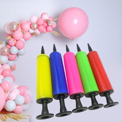 Balloon Pump Portable Smooth Mini Lightweight Convenient Easy Inflation Bright Color