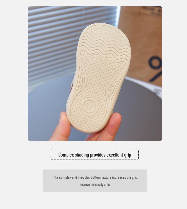 Unisex Breathable Soft-Soled Baby Walker Shoes - Non-Slip Toddler Sports Style for Spring & Autumn