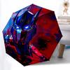 1pc Transformers, Optimus Prime Automatic Folding Umbrella - Compact 8-Rib Design, Durable Plastic & Iron, Daily Use Z1230048