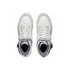 New LiNing RSR 101 HI Cushioning Anti Slip And Wear Resistant Rebound Mid Top Vintage Basketball Shoes Men's White Gray ABCS085-2