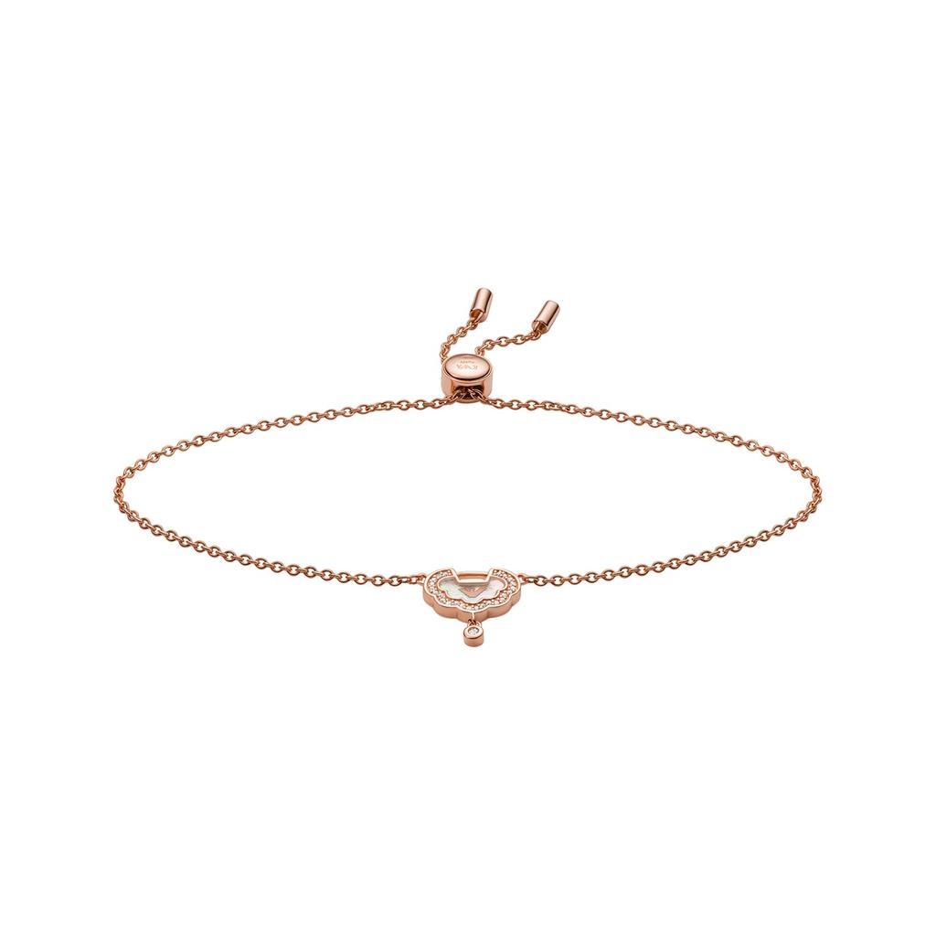 Emporio Armani Minimalist Luxury Fashion Versatile Bracelet Women bracelet Rose-Gold Silver EG3554221