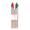 Northern Lights Set 6 Pcs X 12 Taper Candle - Mistletoe