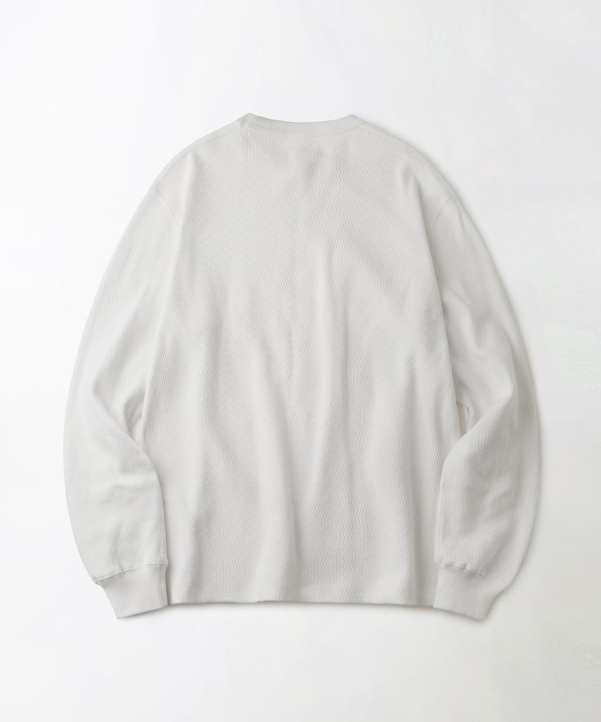 OUTSTANDING Thermal Long Sleeve Tee_Off White