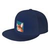 Corgi Baseball Cap Fashion Beach tea Hat Luxury Unisex Hat New In Hat Womens Beach Unisexs