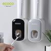 Yikoko Wall-Mounted Automatic Toothpaste Dispenser & Toothbrush Holder