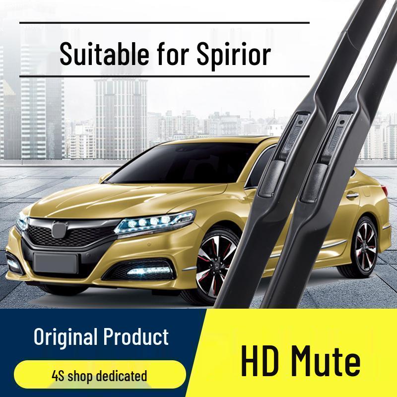 Honda Spirior Frameless Silent Front Wiper Blade with Original Rubber Strip
