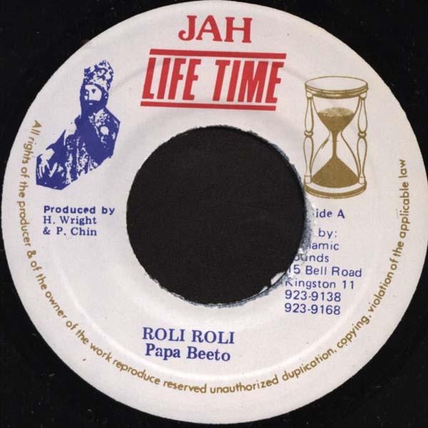 

7-дюймовая пластинка PAPA BEETO - Roli Roli NONE Jah Life Time Ямайский регги, ска и даб Б/У