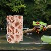 Reptile Cave Magnetic Hiding Place Amphibian Habitat For Spider Climbing Terrarium Frog Gecko Amphibian Enclosure Decoration