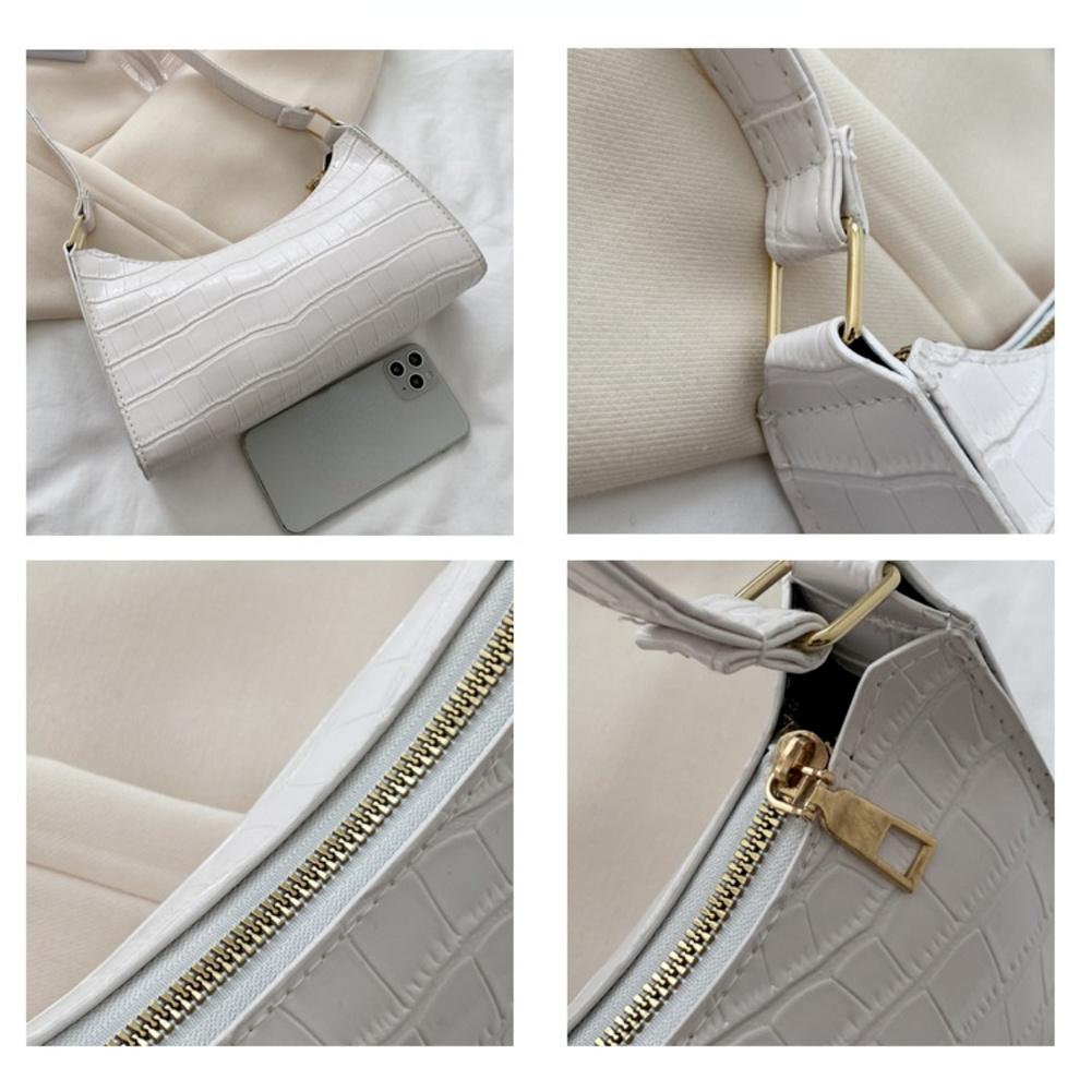 Retro Casual Women Totes Shoulder Bags Female Leather Solid Color Handbag for Fashion Bag