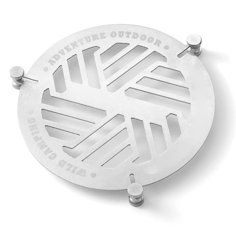 

Practical Outdoor Steamer Base Accommodates 120 to 145mm Bowls Stainless Steel Texture for Heating Food During Hikes 1