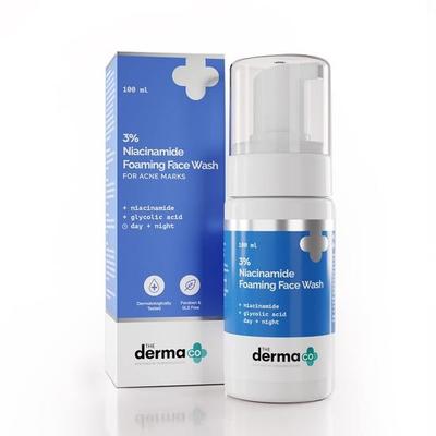The Derma Co 3% Niacinamide Foaming Face Wash for Acne Marks - 100 Ml(dermaco)