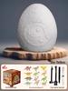 Dinosaur Fossil Excavation Toy - Gem and Skeleton Treasure Hunt for Kids