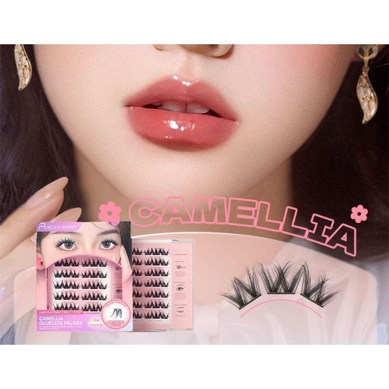 Mogugu - Natural Wispy Glue-Free Cluster False Eyelashes
