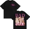 Singer Bad Gyal Vintage 90s Graphic T Shirt Men Women Harajuku Aesthetic Trend Tshirts Casual Loose Cotton Short Sleeve T Shirt