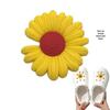 Daisy Cartoon PVC Shoe Buckle Accessories - Cute & Detachable Cross-Border Style for Hole Shoes