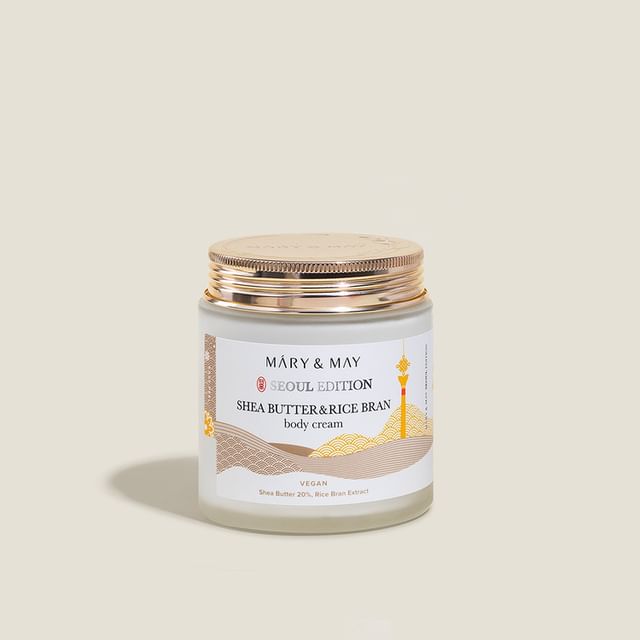 Mary&May - Shea Butter & Rice Bran Body Cream 250ml