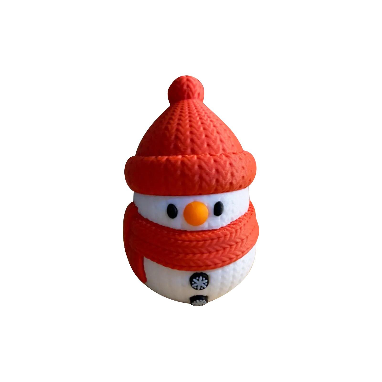 

Cute Christmas Snowman Decoration, Hand Assembly, Fun Toy Ornaments, Gift For Boys And Girls One Size