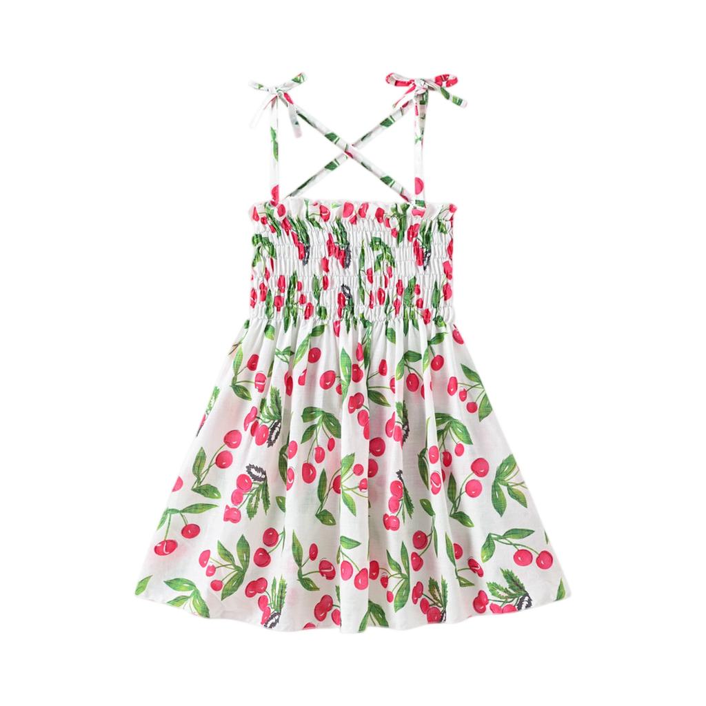 Ärmelloses Blumenkleid für Kinder - Süße Modekleider