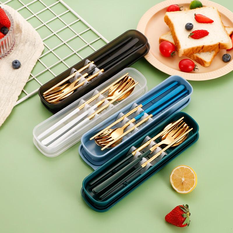 Abay Stainless Steel Portable Korean Cutlery Set