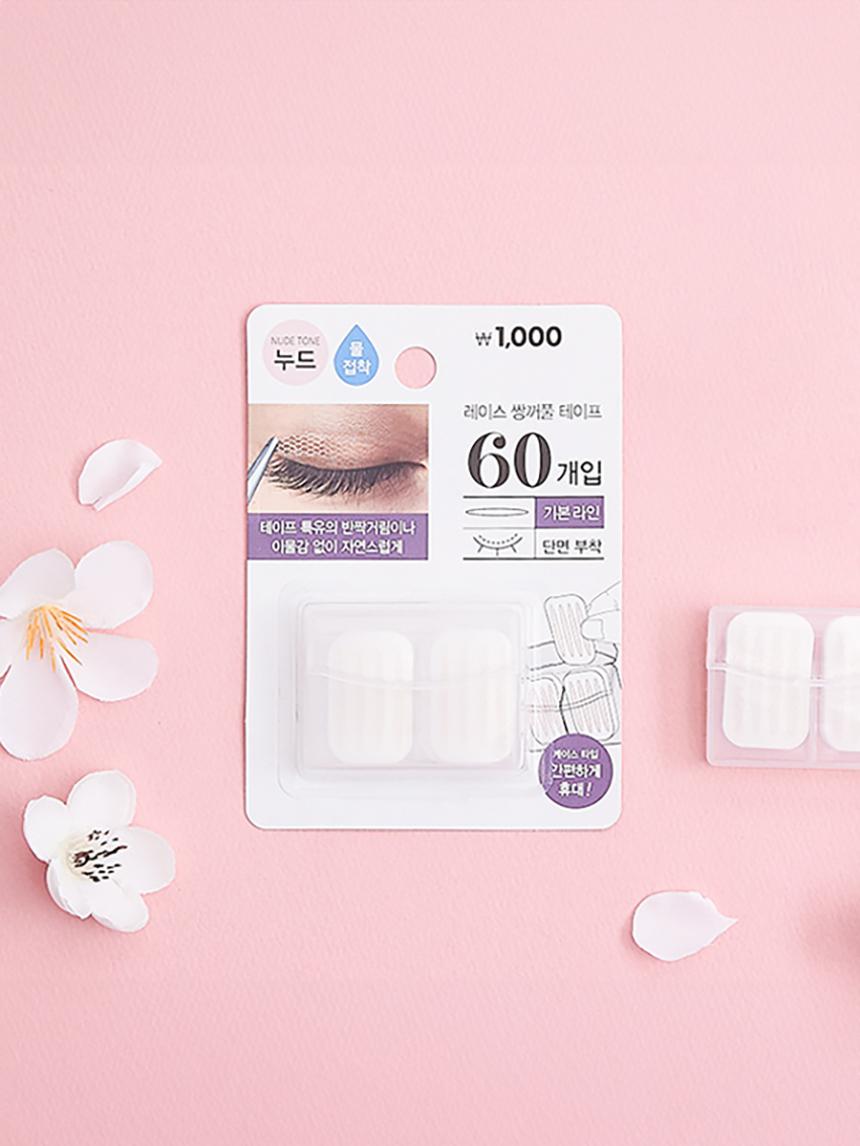 

Lace Double Eyelid Lift Tape - 60 Count (Regular Type) 1ea
