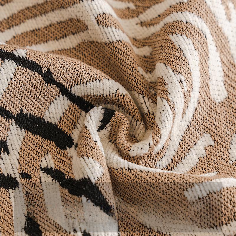 Stil simplu Atmosferă avansată Prosop de canapea vopsit în verde Sufragerie all-inclusive Husă universală Husă antipraf Pătură de lână pentru somn