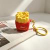 Cartoon Calming Keychain Keys Pizza Egg Foods Clicker Key Chain  Children Adults