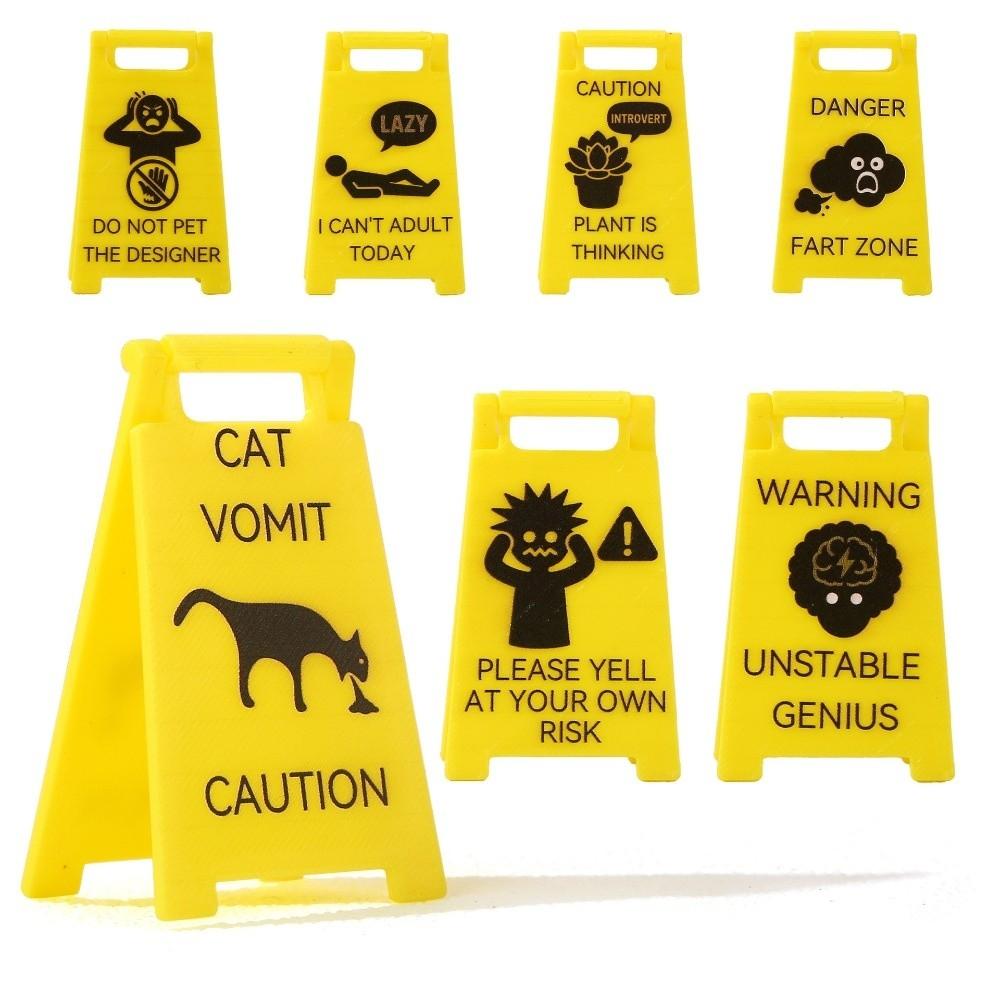Gift Dog Vomit Sign Funny Warning Sign New Yard Signs
