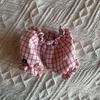 Plaid Pumpkin Dog Pants (13cm-23cm) - Labubu Pet Accessories Shorts