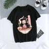 Japanese Anime Demon Slayer T Shirt Women Kimetsu No Yaiba Nezuko Tshirt Unisex Tanjirou Kamado Graphic Tee Shirt Female T-shirt