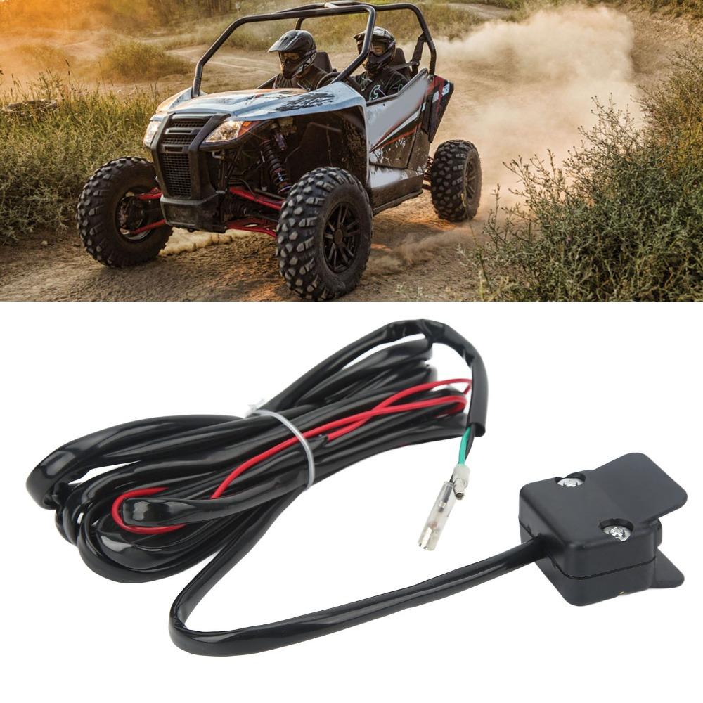 Control Line Handlebar Control Line 12V Mounting Bracket for WARN A2500 2.5CI Winches Winches