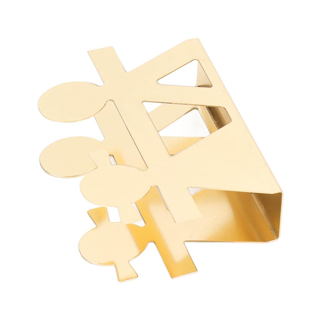 Vertical Napkin Holder Humanoid Pattern Iron Art Napkin Holder Multifunction Metal Napkin Holder Desktop