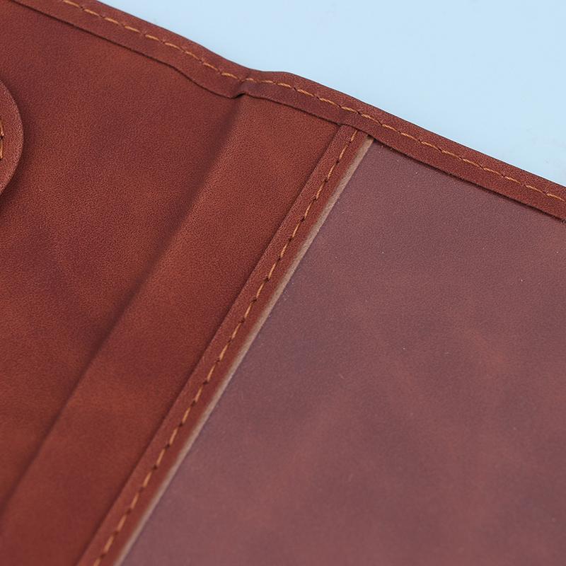 1Pc Id Holder With Airplane Clasp Pu Leather Travel Passport Cover Multiple Card Slots Passport Holder Unisex Travel Organizer