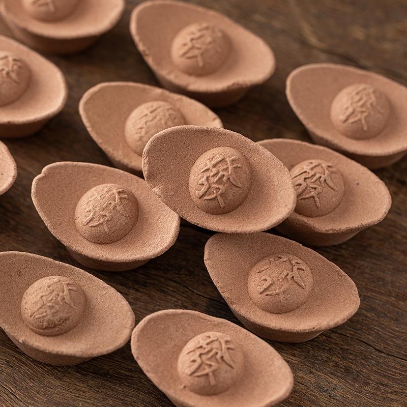 Юаньбао Натуральный сандал и агаровое дерево благовонные зерна для богатства и божественных подношений