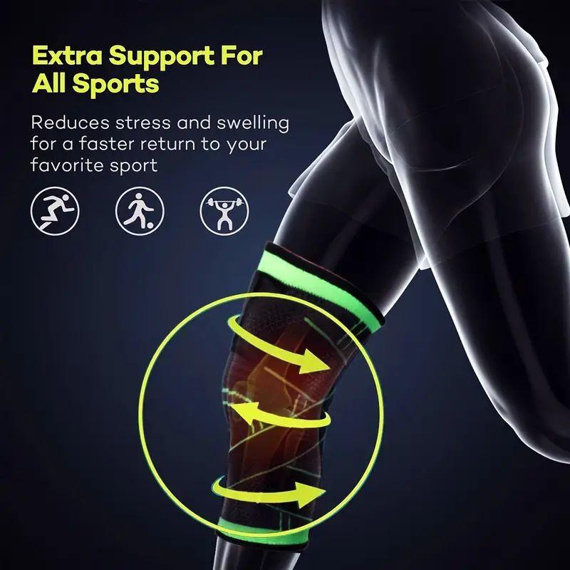 Gym Sports Knee Pads for Basketball Volleyball Football Compression Crossfit Knee Support Arthritis Joint Knee Brace Protector
