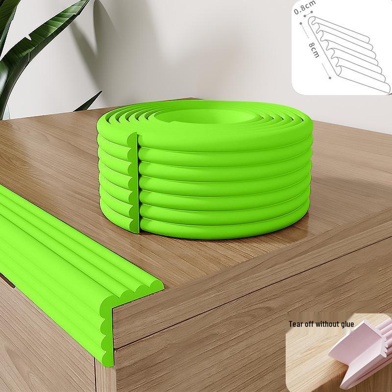 Soft Foam Edge and Corner Anti-Collision Protection Strip for Table, Window, Door, and Sill