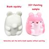 Diy Blank Squishy Toys,Slow Rise White Squishy Antistress Anxiety Anti Stress Relief Toys For Kids Children Painting Adhd Autism