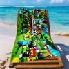 Roblox3 Beach Towel Super Soft Microfiber Quickdry Fabric Comfortable Lightweight
