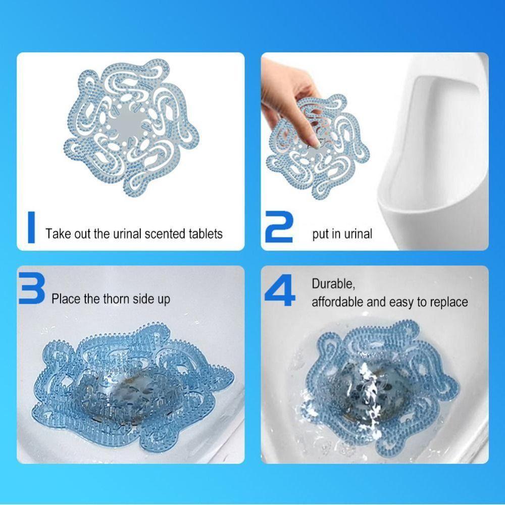 Bathroom Fragrance Urinal Screen Lavatory Sanitary Scent Mat Washroom Odor Remover WC Urine Cover Toilet Pad Restroom Deodorizer