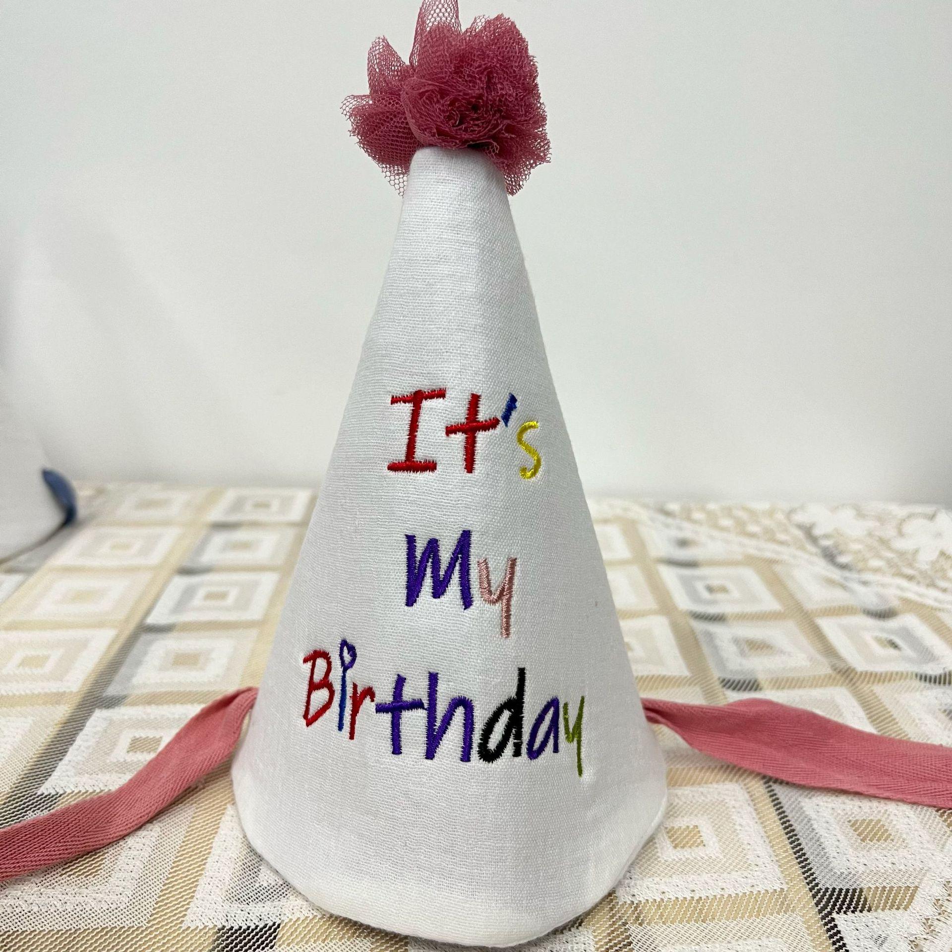 

Шапка с помпоном в корейском стиле для первого дня рождения малыша - Остроконечный реквизит для вечеринки и фото