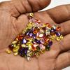 Natural Sapphire Loose Gemstone 3.6 ct Mix-Color 5x3 mm Pear Cut Lot September Birthday Birthstone