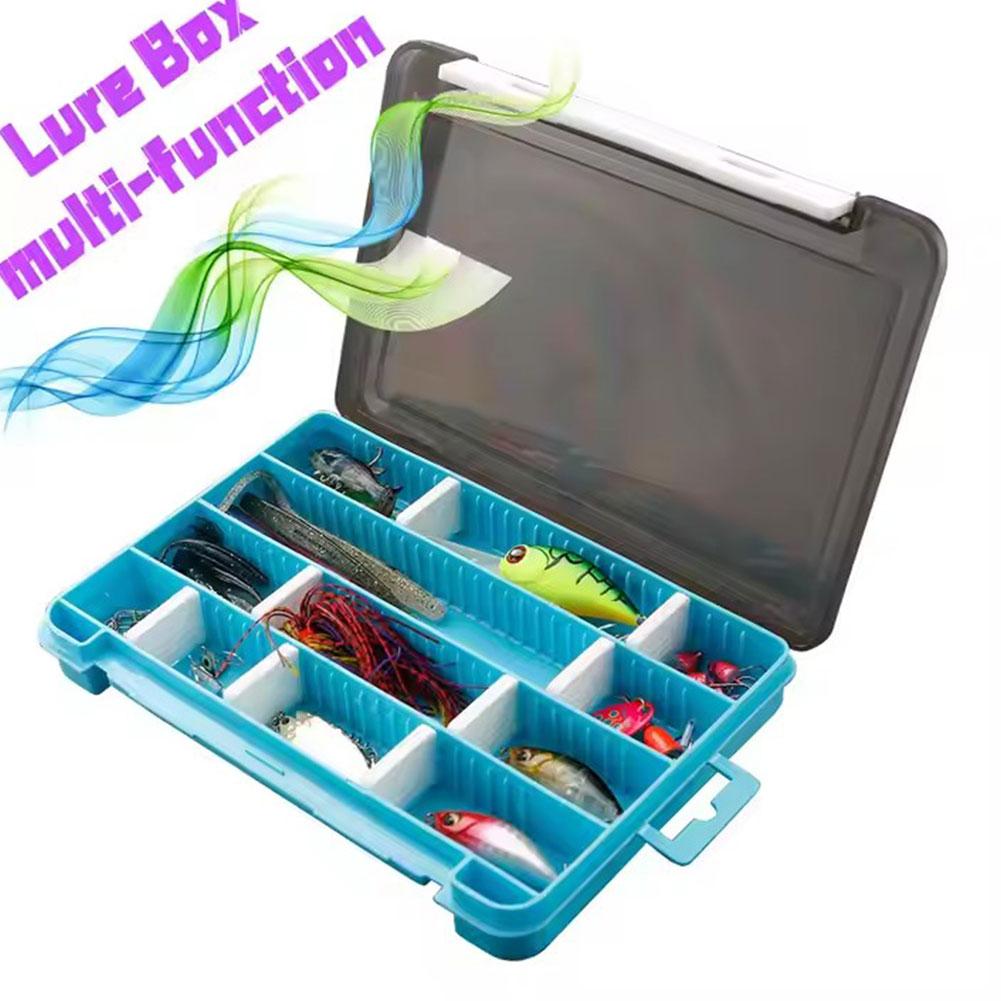 Organizer Storage Boxes For Fishing Lures Box Fishing Supplies DIY Grid Tackle Plastic Organizing Boxes Accessories
