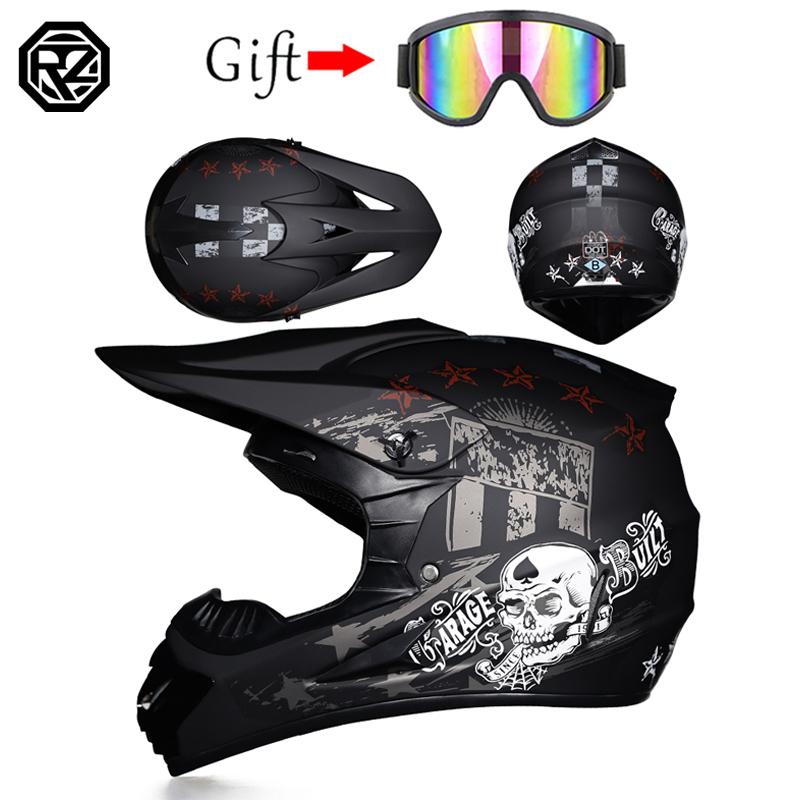 Man Woman Motocross Motorcycle Helmet ATV Motocross MTB MTB DH Racing Helmet Cross Helm Capacetes