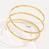 Simple Water Drop Open Upper Arm Bracelet Fashion Smooth Metal Arm Bracelet Women's Aesthetic Vintage Irregular Jewelry