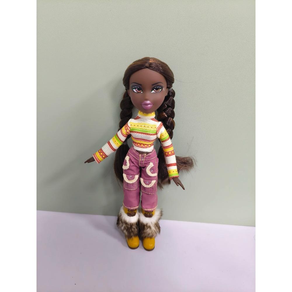 Bratz Head Body Clothes Fur Tops Coat For 30cm Doll